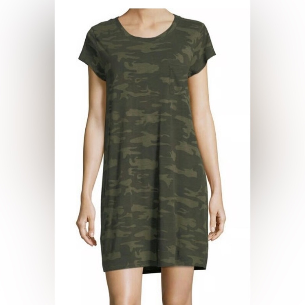 Sanctuary Olive Camouflage Dress